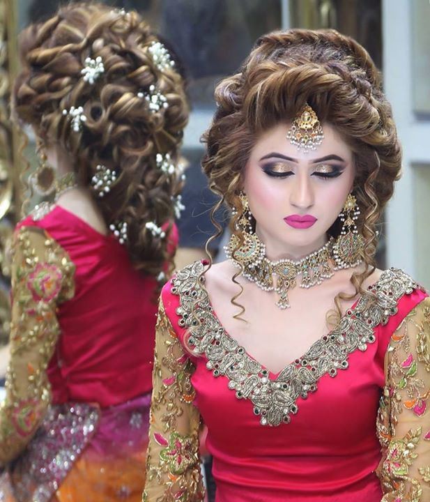 pakistani-bridal-makeup and-hairstyle