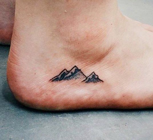 Mountain tall tattoo
