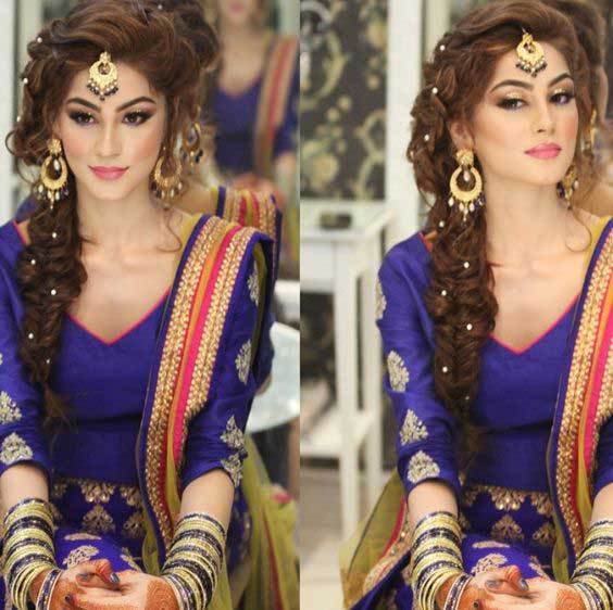 35 Easy and Stylish Hairstyles For Sarees in 2023 - Women Fashion Blog