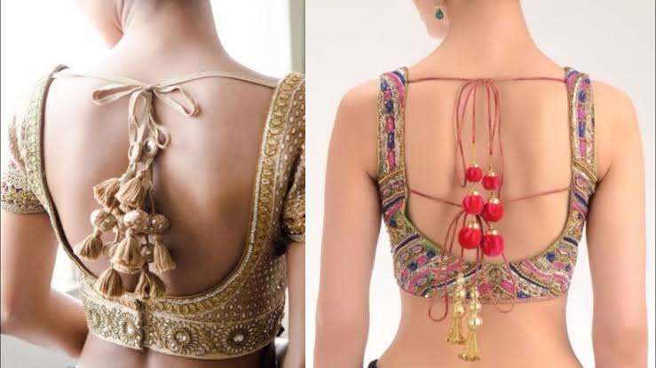 deep-neck-blouse-patterns-with-latkans