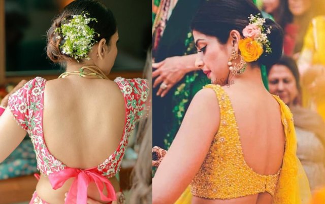saree-blouse-designs-with-knot-or-bow-on-back