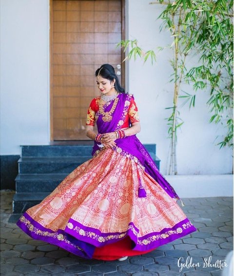 wedding-lehenga-saree-designs