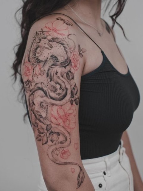dragon-half-sleeave-tattoo-1